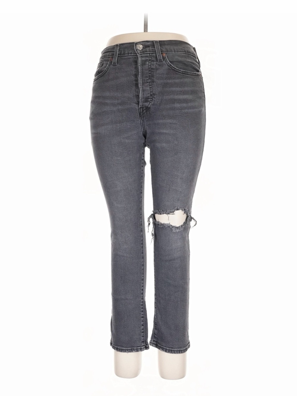 Levi’s High-Rise Distressed Jeans